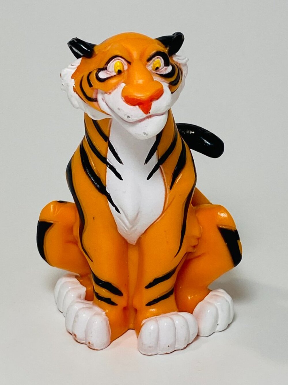 VNTG Rajah Sitting Tiger Disney Aladdin 3.5" PVC Figure 1992 VGUC
